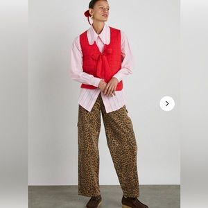 Damson Madder Leopard Dion Jean! NWT.